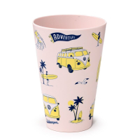 Volkswagen VW T1 “Explore” set van 4 duurzame bekers (450 ml)