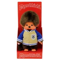 Monchhichi Jongen met Teddy Vest 20 cm