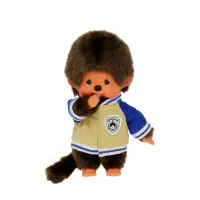 Monchhichi Jongen met Teddy Vest 20 cm