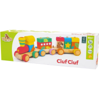 Sevi Wood Eco Smart stapeltrein 18-delig