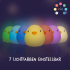 Bad- en Nachtlamp USB Oplaadbaar – Swimm y Duck 7,3 cm – Waterdicht – RGB – Silicone Speellampje