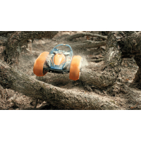 Nikko Velocitrax – Electric Orange (28 cm) – RC Rupsvoertuig met 360° Spins & 2.4GHz All-Terrain Besturing