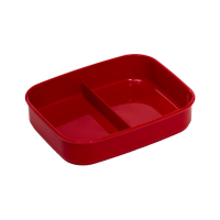 Christmas Baker Street Gingerbread stacked bento lunch box with cutlery