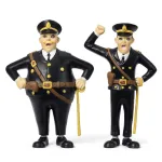 Pippi Longstocking – Accessory set figures police men Kling & Klang