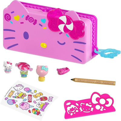 Hello Kitty Compact schrijf- en speelsetje Kermis