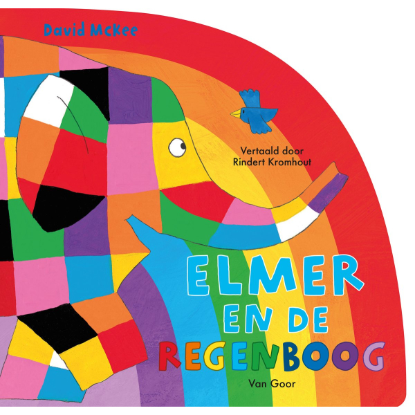 Elmer en de regenboog kartonboek