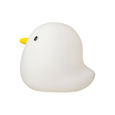 Bad- en Nachtlamp USB Oplaadbaar – Swimm y Duck 7,3 cm – Waterdicht – RGB – Silicone Speellampje