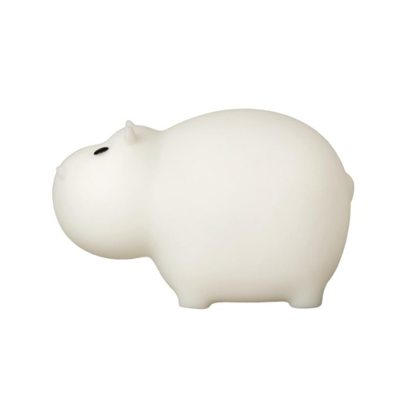 Bad en nachtlamp oplaadbaar Swimmy Hippo 10,7 cm