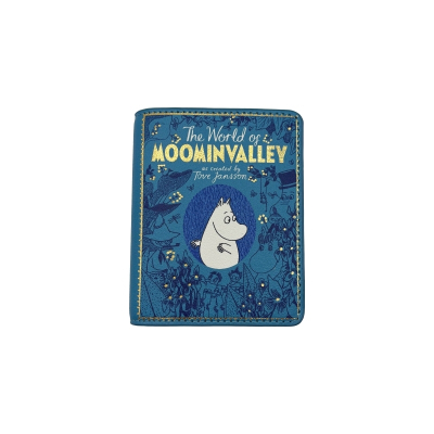 Moomin Blue Book Wallet blue