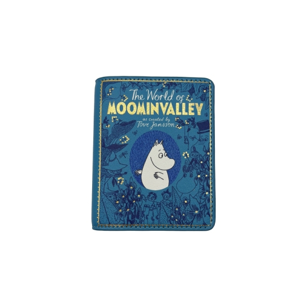 Moomin Blue Book Wallet blue