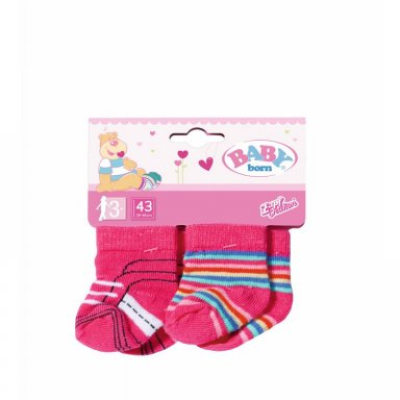 Sokjes voor Baby Born 43 cm 2-pack