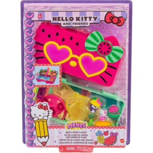 Hello Kitty Compact schrijf- en speelsetje Beach