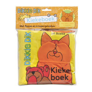 Dikkie Dik Kiekeboek babyboekje NEDERLANDSTALIGE VERSIE 