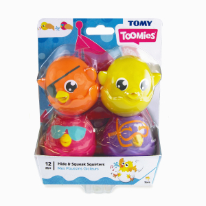 Tomy Toomies Hide & Squeak Squirters Badspeelgoed