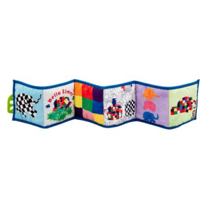 Elmer Unfold and Discover Activity Toy fabric booklet