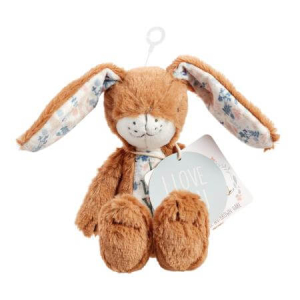 Livret Devine combien je t'aime Baby peluche Petit Lièvre Brun 20 cm