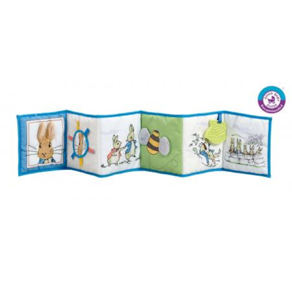 Pieter Konijn stoffen plooi- en ontdekboekje