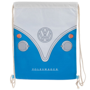 Volkswagen VW Bus T1 blauwe Trekkkoord Rugtas