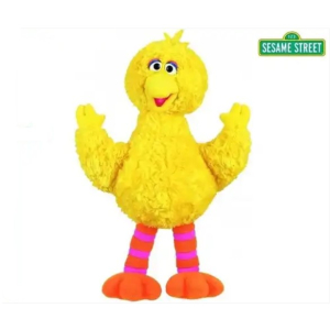 Sesamstraat – Big Bird knuffel 37 cm – zachte pluche – officiële licentie
