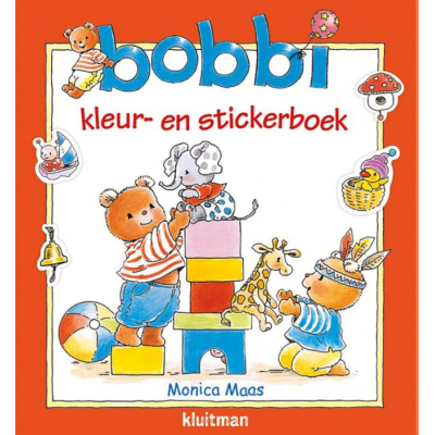 Bobbi colouring and sticker book DUTCH VERSION