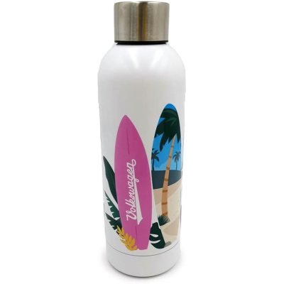 Volkswagen VW Bus T1 “Bulli Waves” RVS Thermosfles (530ml)