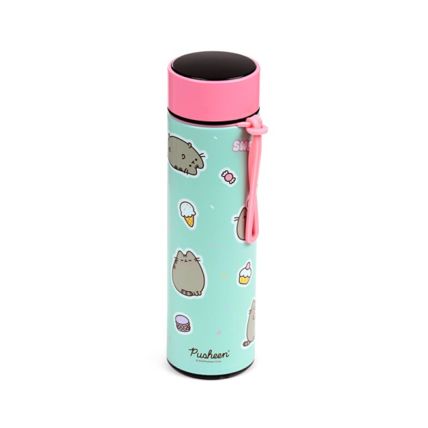 bouteille isotherme Pusheen le Chat Sweets 450 ml avec thermomètre digital