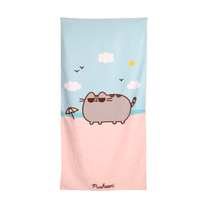 Pusheen de Kat Microvezel Strandhanddoek