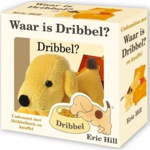 Dribbel cadeauset: Waar is Dribbel? en knuffel