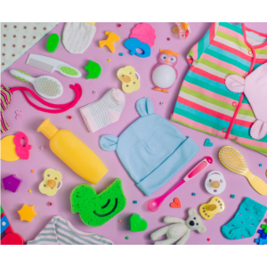 Uitzet, Kleding en kraamcadeaus