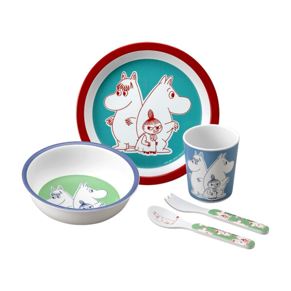 Moomin 5-delig eetservies – Melamine Set