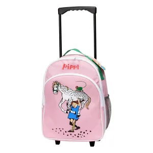 Pippi Langkous roze trolley reistas voor kinderen