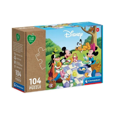Clementoni Disney Mickey Mouse Puzzel – 104 stukjes – 16,5 x 24 cm