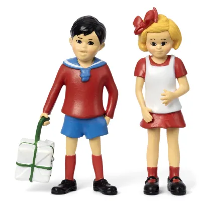 Pippi Langkous – Accessoireset figuren Tommy & Anikka