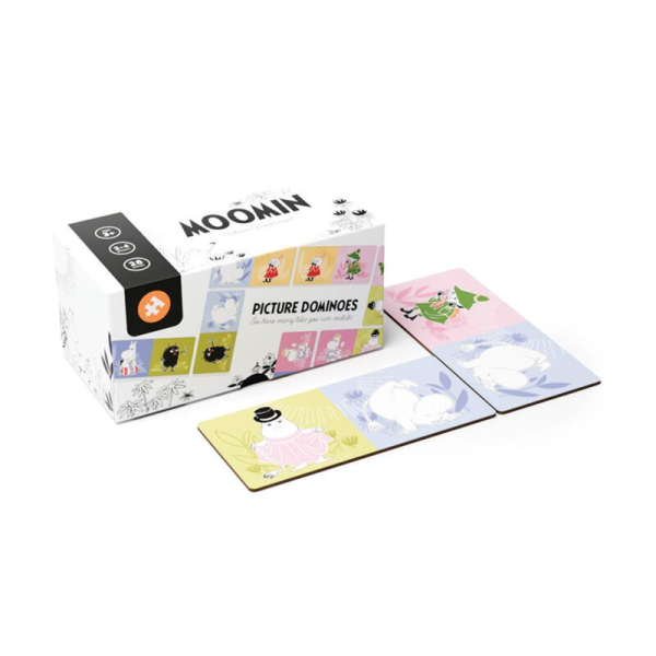 Moomin jeu de dominos pour enfants