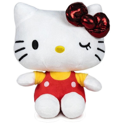 Hello Kitty 50 years Anniversary plush red 22 cm