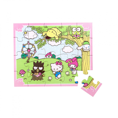 Hello Kitty Puzzle en bois 20 pièces