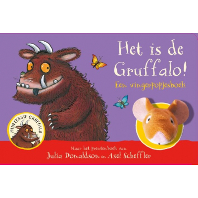 It's the Gruffalo! book with Mouse finger puppet