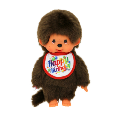 Monchhichi Garçon  Happy Birthday 20 cm