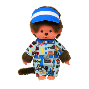 Monchhichi Jongen jaren 80 20 cm