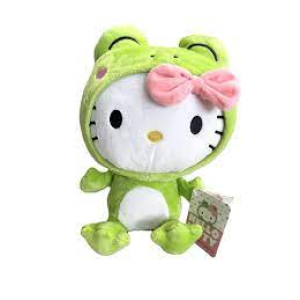 Hello Kitty Kawaii Kingdom Plush Frog – 25 cm