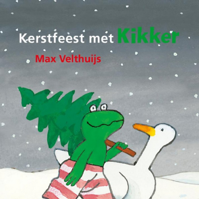 Christmas party with Frog book DUTCH VERSION