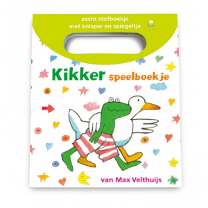 Frog & Friends soft baby booklet DUTCH VERSION