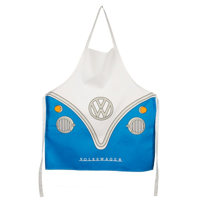 Volkswagen VW Bus T1 Keukenschort – Blauw