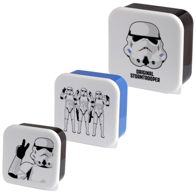 Set van 3 Lunchboxen M/L/XL – The Original Stormtrooper