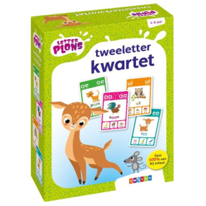Letterplons Tweeletterkwartet 4-8 jaar