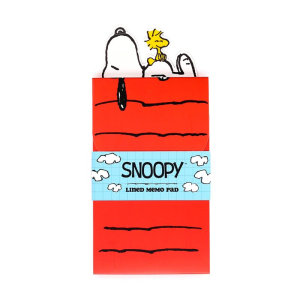 Peanuts Snoopy & Woodstock Flip Open Memo Blok