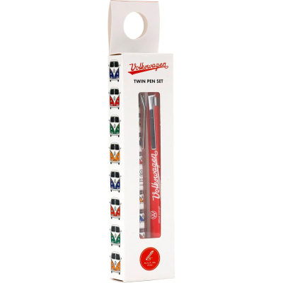 Volkswagen VW Bus T1 set van 2 balpennen