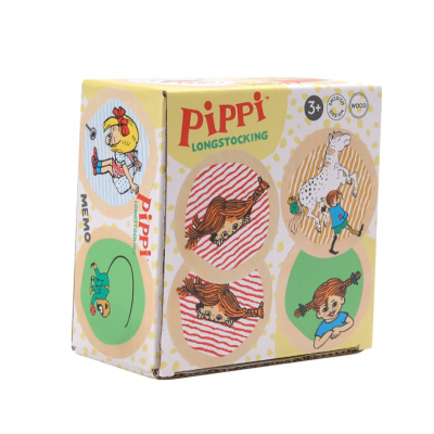 Pippi Longstocking Wooden Memo game