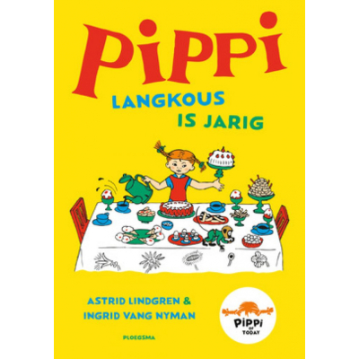 Book Pippi Longstocking's Birthday DUTCH VERSION