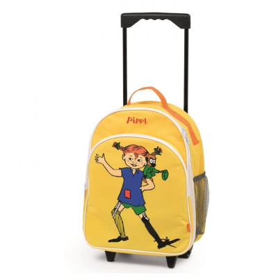 Fifi Brindacier Valise de voyage trolley jaune pour enfants